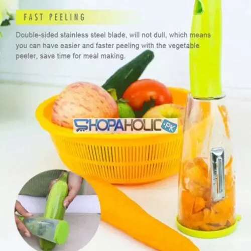 Peeler With Trash Can - Image 3