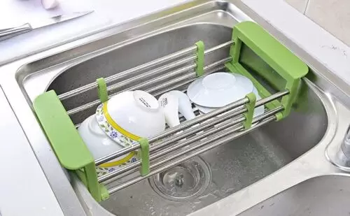Heavy Gauge Over The Kitchen Sink Drain Shelf - Image 2