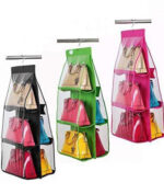 6 Pocket Hanging Bag/Purse Organizer