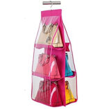 6 Pocket Hanging Bag/Purse Organizer - Image 5
