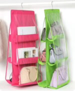 6 Pocket Hanging Bag/Purse Organizer - Image 2