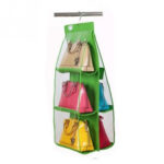 6 Pocket Hanging Bag/Purse Organizer - Image 4