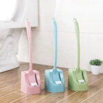 2 Sided Toilet Brush With Holder - Image 2