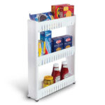 Multi Purpose 3 Layer Narrow Rack Trolley - Image 3