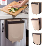 Collapsible Expandable Over The Shelf Waste Garbage Dust Bin - Image 2