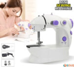 Mini Sewing Machine With Double Threads And Two Speed Control