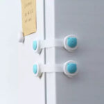 2 Pcs Kids Baby Proofing Safety Fridge Lock Bands