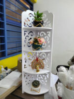 Triangle 4 layer Corner Shelf - Image 2