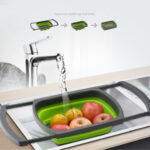 Collapsable Over the sink Colander