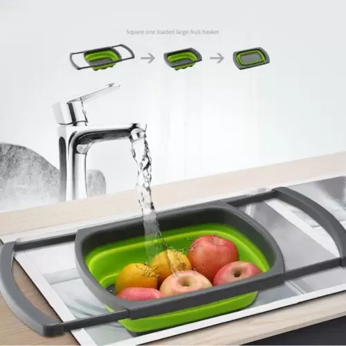 Collapsable Over the sink Colander
