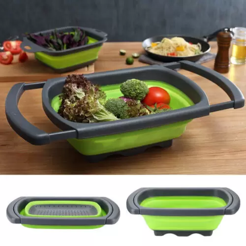 Collapsable Over the sink Colander - Image 2