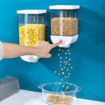 Cereal Dispenser Single Adhesive Mounting