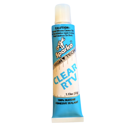 sparko clear rtv silicone