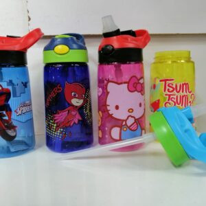 Cartoon Themed Kids Water Bottle