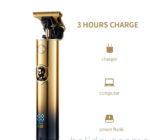 Retro USB Charging Hair Trimmer With Digital Display - Image 2