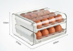 32pcs Acrylic 2 layered Egg Tray - Image 2