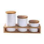 3pcs Ceramic Canister
