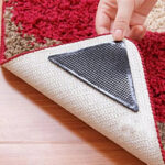 4pcs Non Slip Rug Carpet Mat Grippers - Image 2