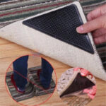 4pcs Non Slip Rug Carpet Mat Grippers