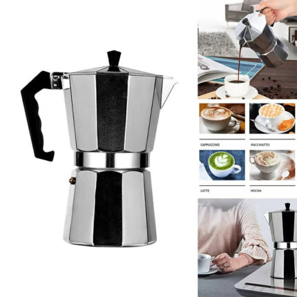 Aluminum Stove Top Moka Coffee Maker Espresso Press Pot