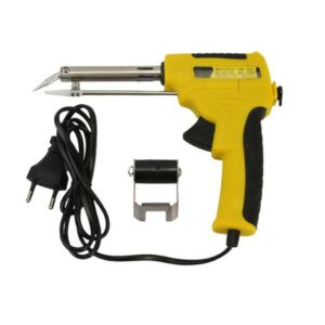 Hand-Held Solder Gun With Solder Holder