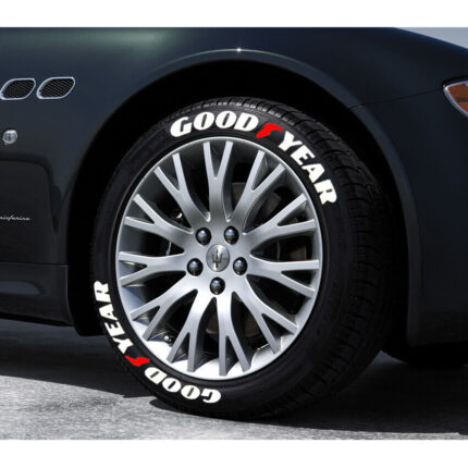 GoodYear Car Rubber Wheel Lettering Tire Stickers