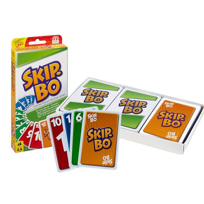 Uno Skip-Bo Card Game - Santa Ecommerce