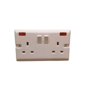 OBK Switched Double Pole Socket Outlet