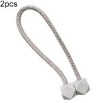 2 Pcs Magnetic Curtain Tiebacks Strap Rope - Image 2