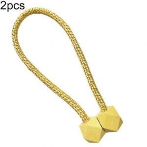 2 Pcs Magnetic Curtain Tiebacks Strap Rope