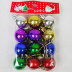 4 Pcs Balls for Christmas Tree Hanging Decoration