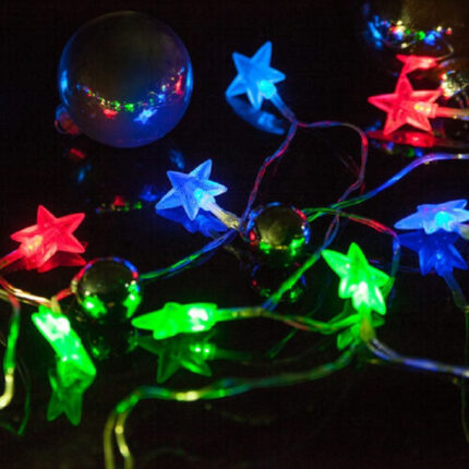 Christmas Star RGB String Twinkle light Decoration