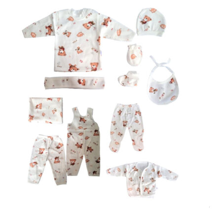 11 Pcs Newborn Baby Clothes Receiving Set