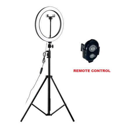 Tripod Stand With Ring Light, Mobile Phone Holder With Remote Control