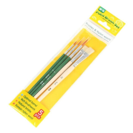 Paint Brush Set 5 Pcs