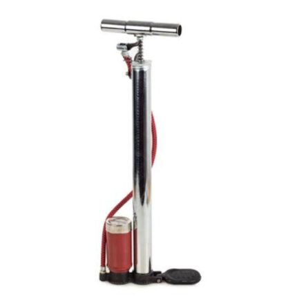 Foot and Hand Air Pump With an Accumulator