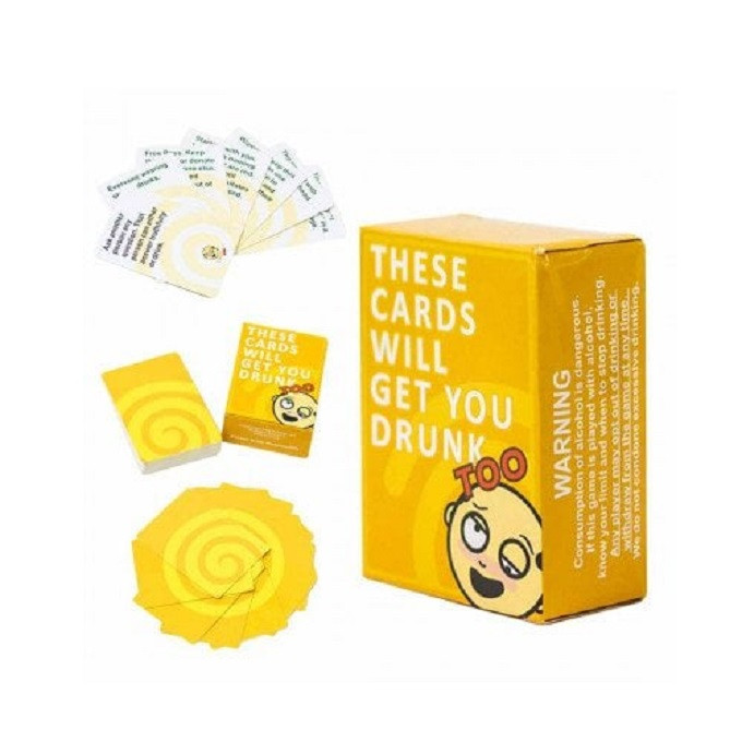 These Cards Will Get You Drunk Too 100 Cards Adult Drinking Game Santa Ecommerce