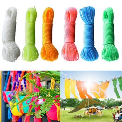 10M Nylon Laundry Cloth Line Hanging Rope