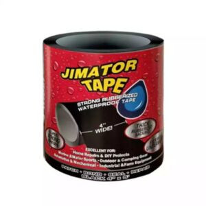 Jimator Tape Strong Rubberized Waterproof Tape - 4"X 5'