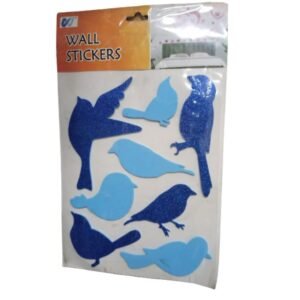 Birds Wall Sticker Decor Blue