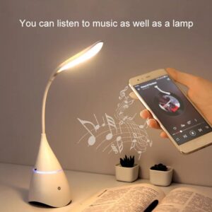 Table Lamp with Bluetooth Speaker