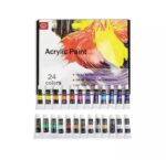 24 Pcs Acrylic Paint Set - Image 3