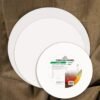 Round Canvas boards - Framed & Primed