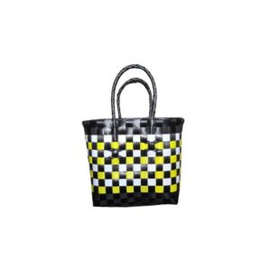 Recycled Strapping Woven Handbag