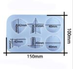 Necklace Pendant Molds - XCJW325 - Image 2