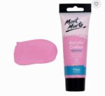 Pink Acrylic Paint - 75mls - Image 2