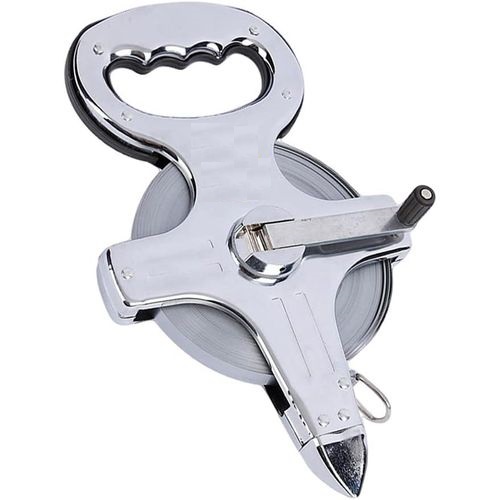 thumbnail image 2 of 25ft Stainless Steel Tape Measure – Retractable With Double-Sided Metric Scale 2 of 4