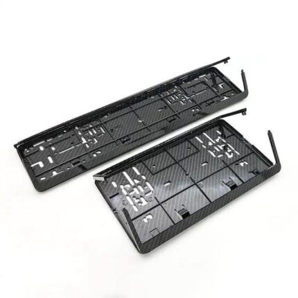 Carbon Fiber Coated Number License Plate Holder Frame