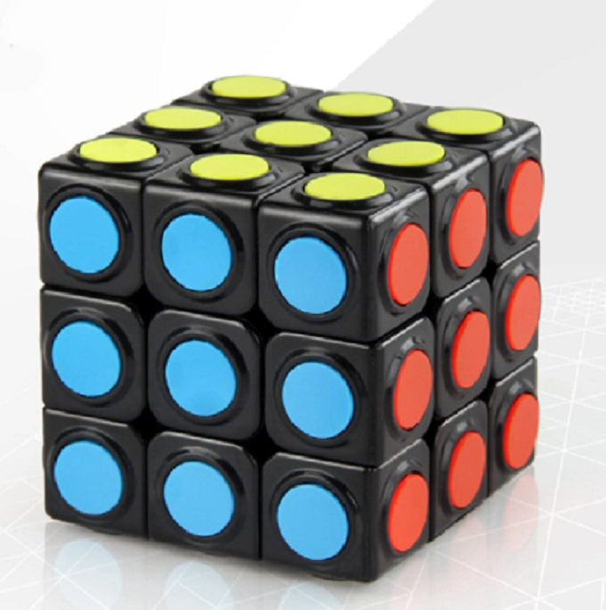 Round Circle Dot Speed Rubik's Cube