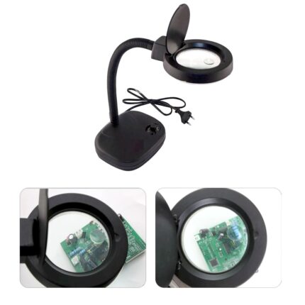 Gordak Adjustable Magnifying Table Lamp